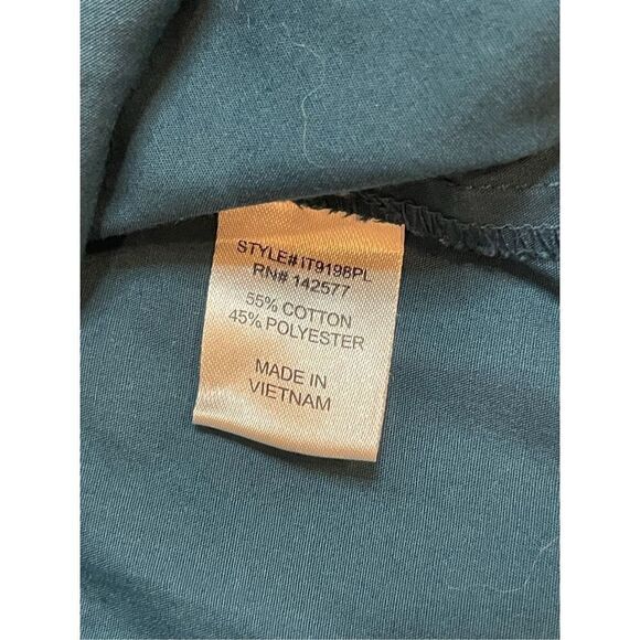 Iris women’s embroidered 2XL green blouse - Picture 5 of 7